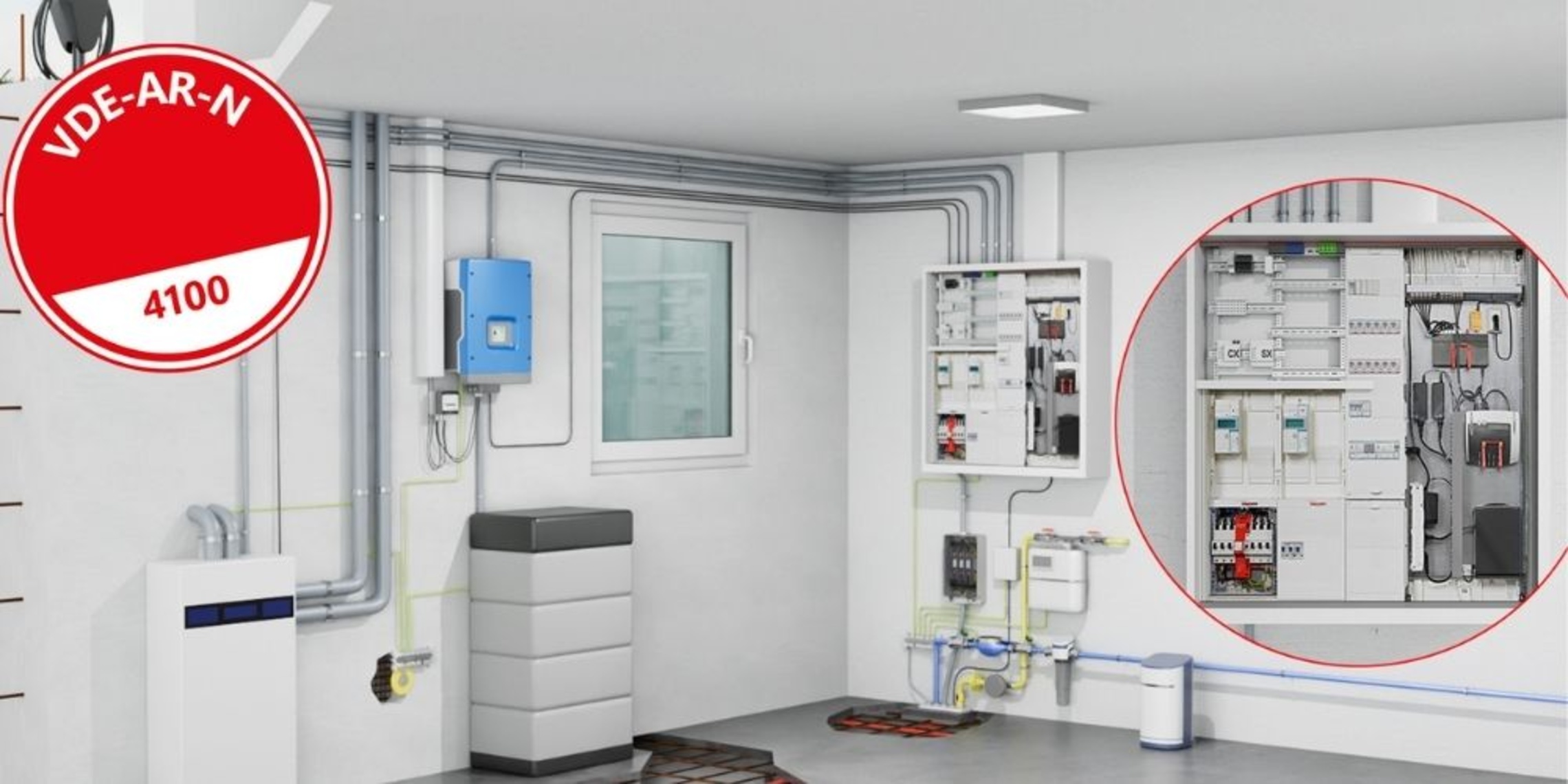 Schutz für Hausanschluss, Zähler, Unterverteilung bei Elektro Kirchner GmbH & Co.KG in Wildflecken